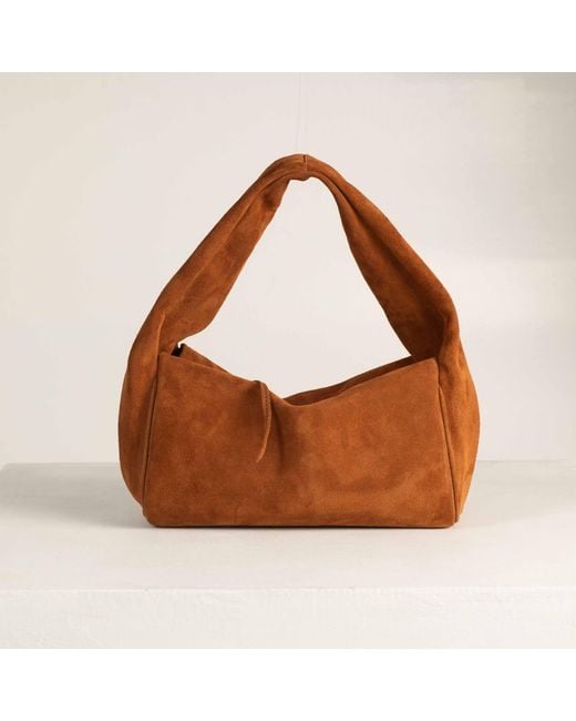Tarea Studio Brown Camel Brooklyn Bag