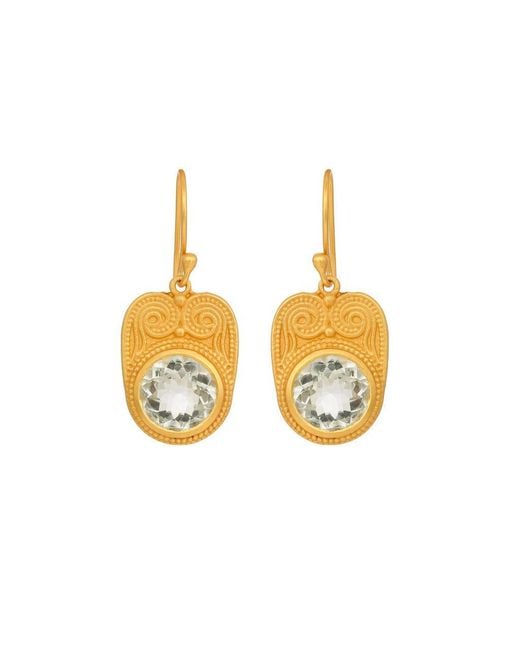 Opium Jewels Metallic Goddess Earrings