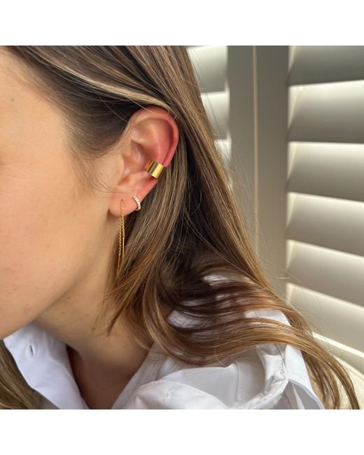 Ware Collective White Limited Edition Baby Link Earrings