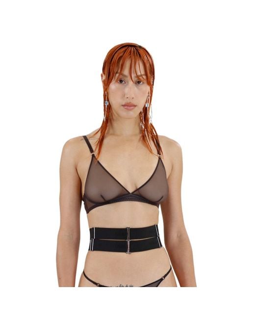 Zhilyova Brown Unnamed Gravity Bralette