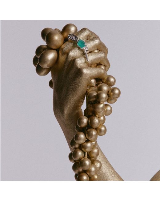 Stefan Tiron Metallic Alvaro Ring