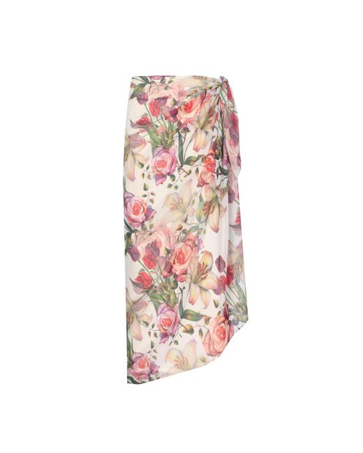 Nur Karaata Pink Dianella Bianca Pareo