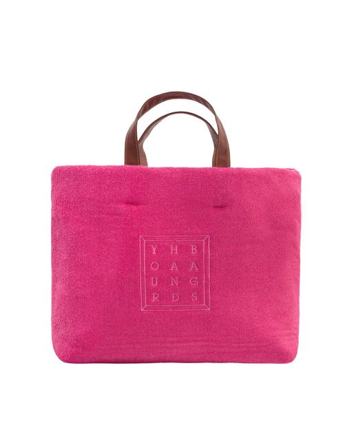 Yourhandbags Pink Fuchsia Terry Tote Bag