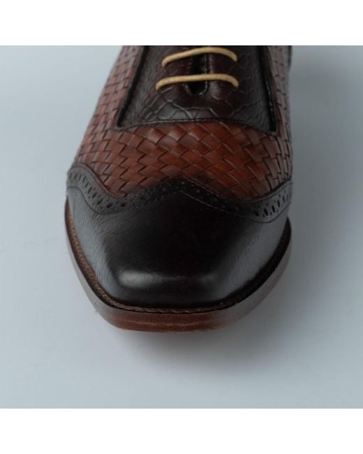 Zasta Studio Brown Oxfords Shoes for men