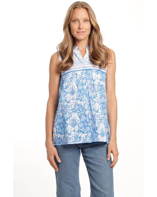 Bindu Blue Elena Blouse