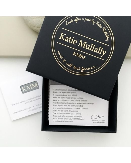 Katie Mullally Metallic Beaten Heart Sterling Necklace