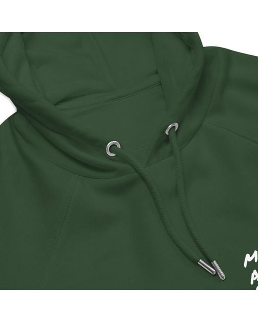 Anchor and Crew Green Bottle Nine More Amor Por Favor Editions Organic Cotton Hoodie for men