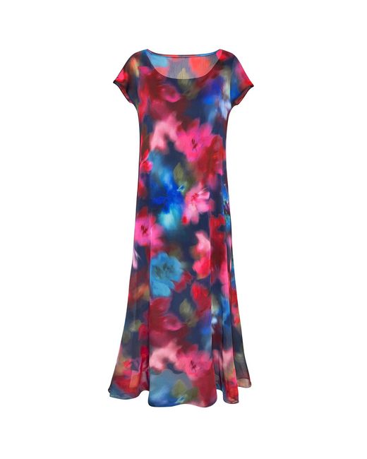 Alie Street London Red Sasha Maxi Dress Moonlit Florals