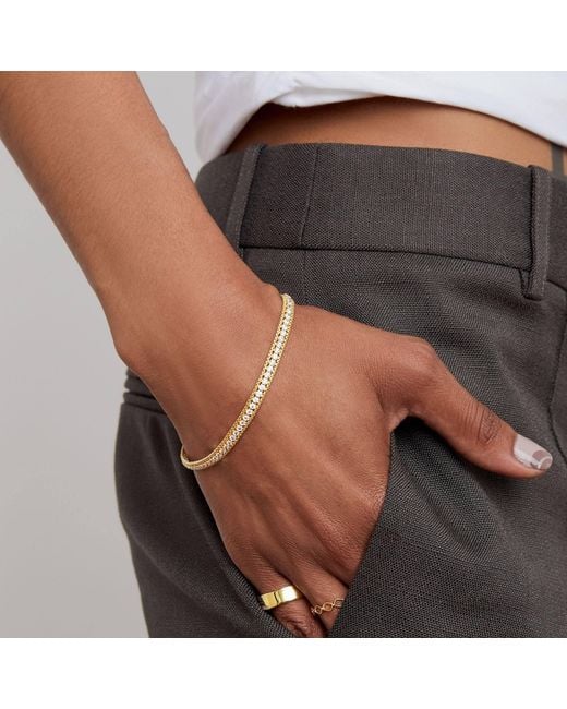 Argento Vivo Metallic The Selina Tennis Bracelet