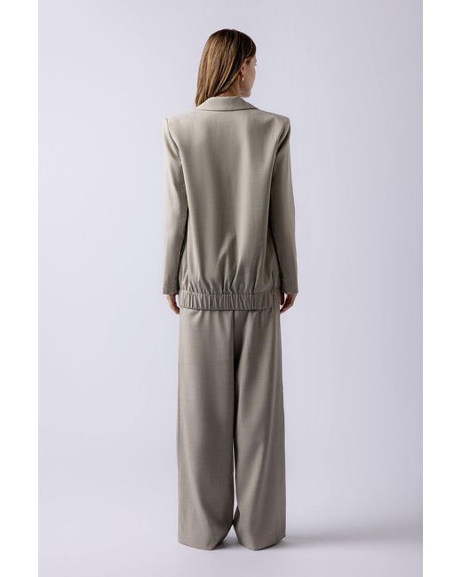 Lendrop Studios Gray Azuna Blazer