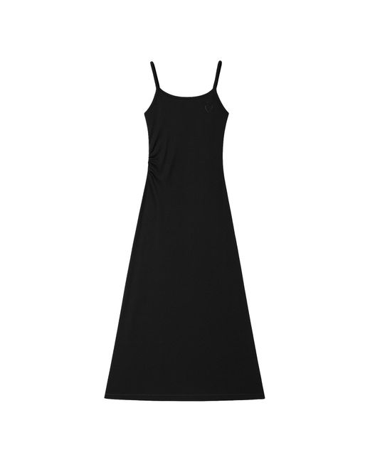 Planet Loving Company Black Modal Slip Dress