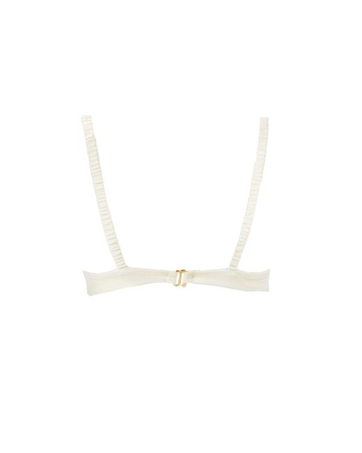Decolet the label White Ariel Underwire Bikini Top