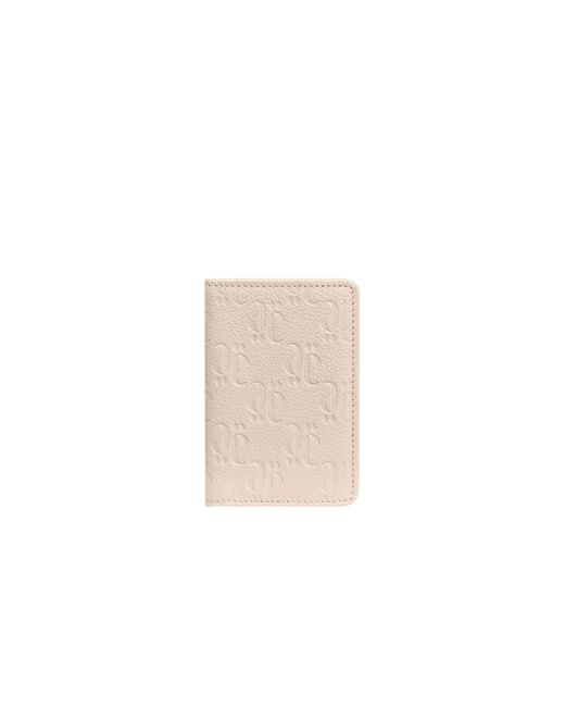 PLACE OF ELMS Natural Crema Monolink Business Wallet for men
