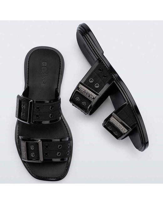 Melissa Black Ladylike Slide