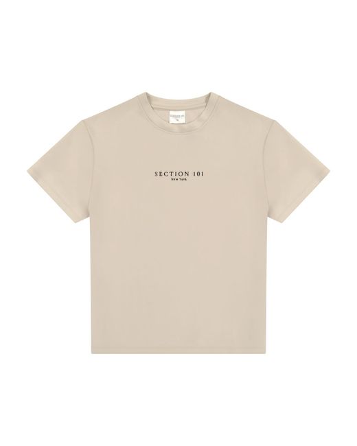 SECTION 101 Natural Neutrals Madison Tee- Tan