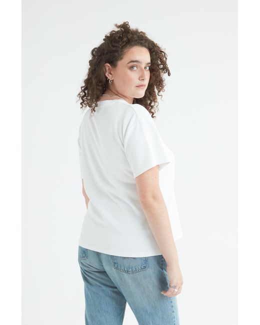 SECTION 101 White Madison Tee