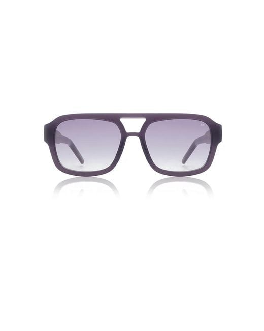 A.Kjærbede Purple Kaya Sunglasses Shadow