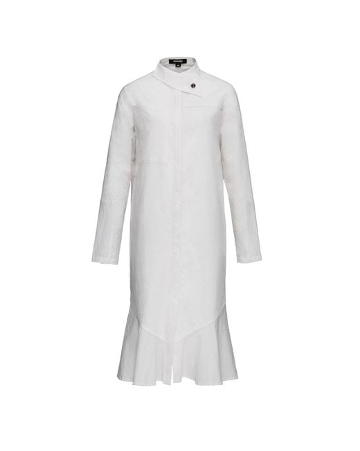 Smart and Joy Gray Structured Shirt Dress