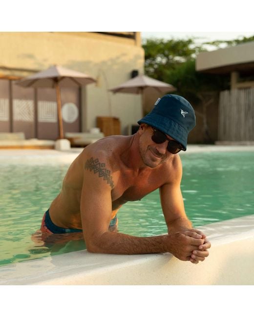 Live Kolibri Blue Bucket Hat for men