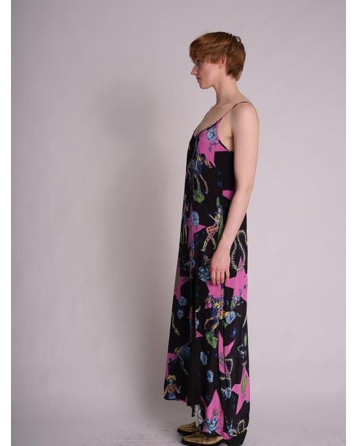 Any Old Iron White Circus Rider Star Long Dress