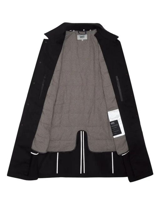 Guards London Black Spitalfield City Raincoat for men