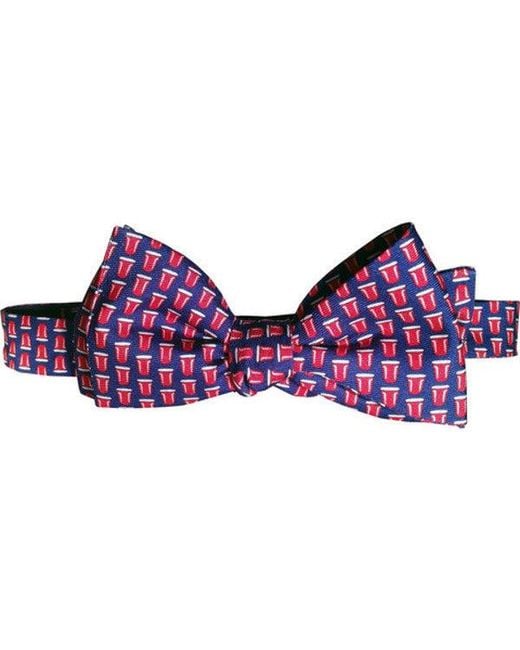 Lazyjack Press Purple The Re-Rack Bow Tie for men