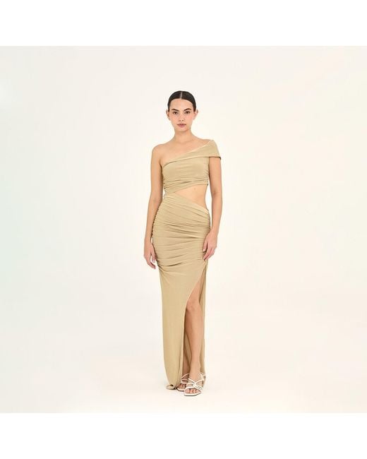Aguaclara Natural Doree Long Dress