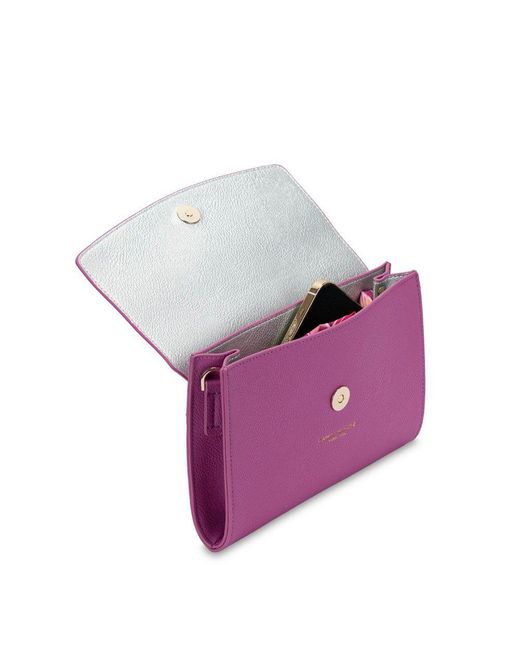 CAMPO MARZIO Roma 1933 Purple Meryl Baguette Bag