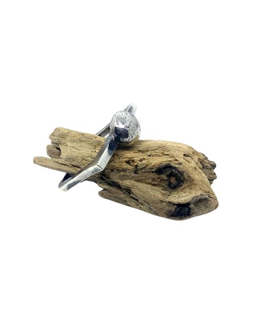 Tg-Jewellery by Tamara Gervasio Blue Square Pebble Ring
