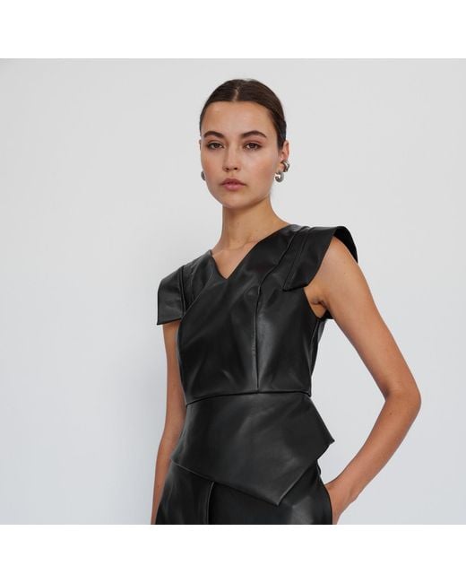 Mirimalist Black Concrete Bustier