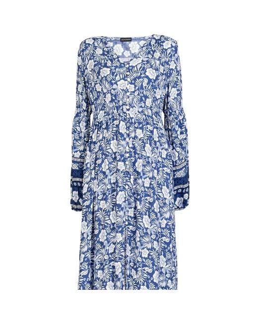 SOHUMAN Blue Smun Maxi Dress