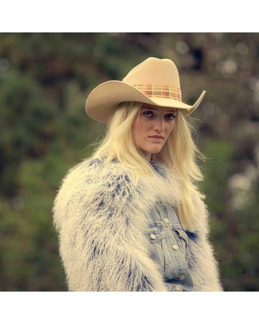 Shaded the Label Natural Neutrals Looe Cream Cowboy Hat