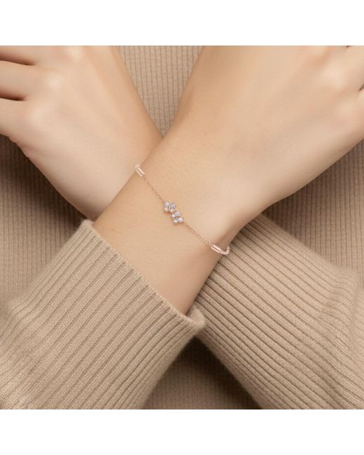 BLOOMTINE | Earth Angel HQ Metallic Enchanting Flutterfly Vermeil Butterfly Silk Cord Thread Bracelet