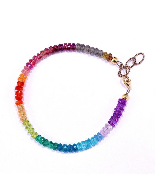 Mineralgems•Studio Pink Bracelet With Precious Gemstones