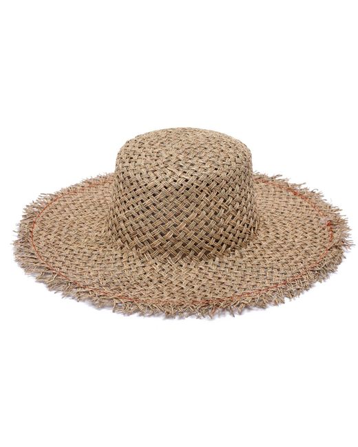 Justine Hats Natural Neutrals Straw Crochet S Hat