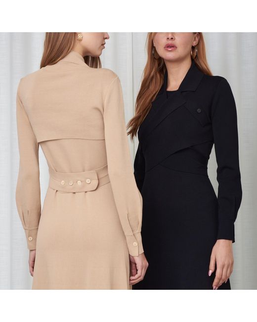 Roch Perel Black Knitted Two Piece Bolero Dress