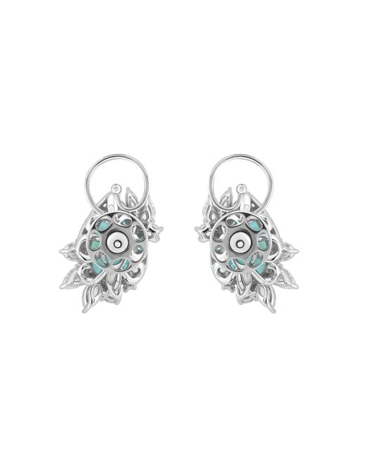 Arte Madrid Blue Casa Real Marina Statement Earrings