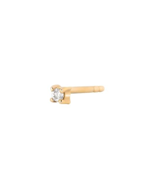 Zohreh Metallic Mini Diamond Stud 9K