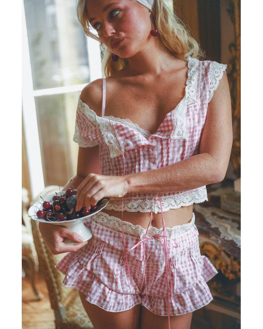 Wild Lovers Pink Mirielle Shorts
