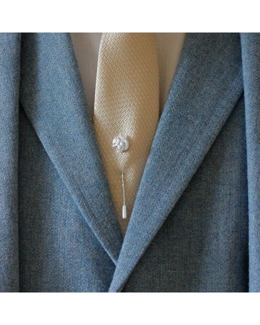 Lee Renee Metallic Baby Squirrel Tie Pin for men