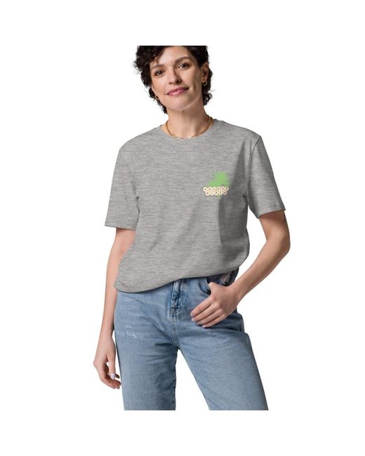 Anchor and Crew Gray Heather Las Vegas Landmark Organic Cotton T-Shirt