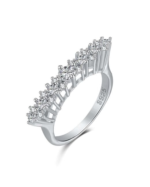 Viviana Halil Metallic The Gabriella Premium Zirconia Ring