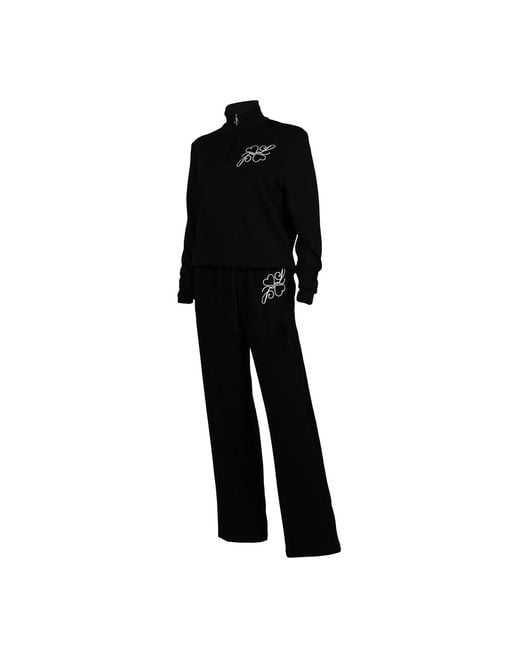 Laines London Black Logo Tracksuit