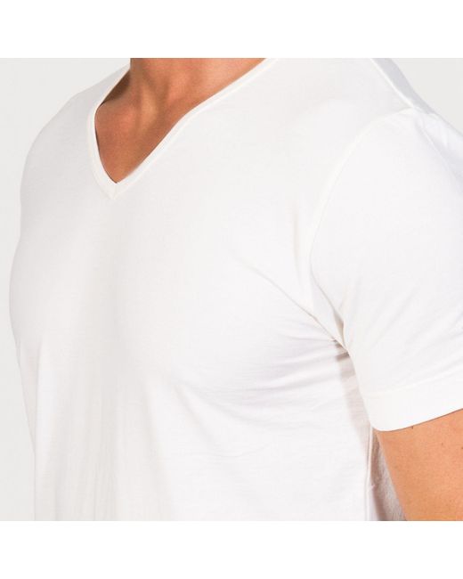 Zd - Zero Defects Gray Neutrals Ceres V-Neck T-Shirt – Ultra-Soft & Breathable Soy Fiber for men