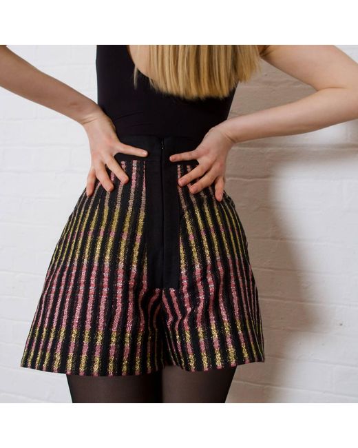 GeeGee Collection Black Raya Shorts