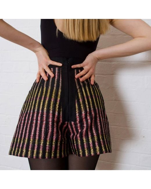 GeeGee Collection Black Raya Shorts