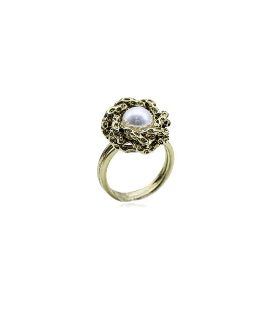 Bayemeyc Blue Ophidia Statement Ring
