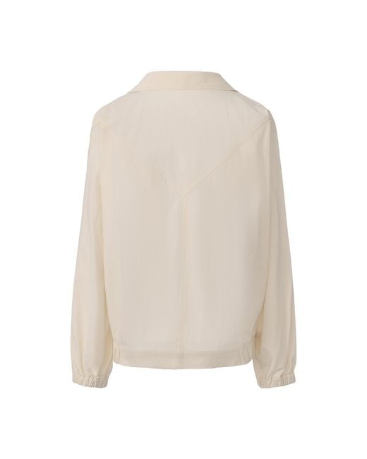 FRONT ROW SHOP Natural Ibiza Jacket Ivory