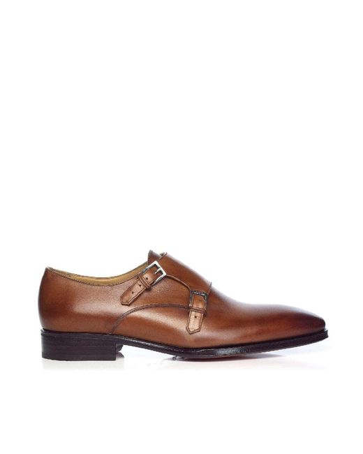 Mariano Shoes Brown Monforte Oxford Cognac for men