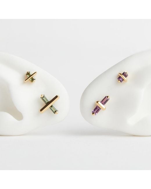Kasun Metallic Candy Kiss Earrings